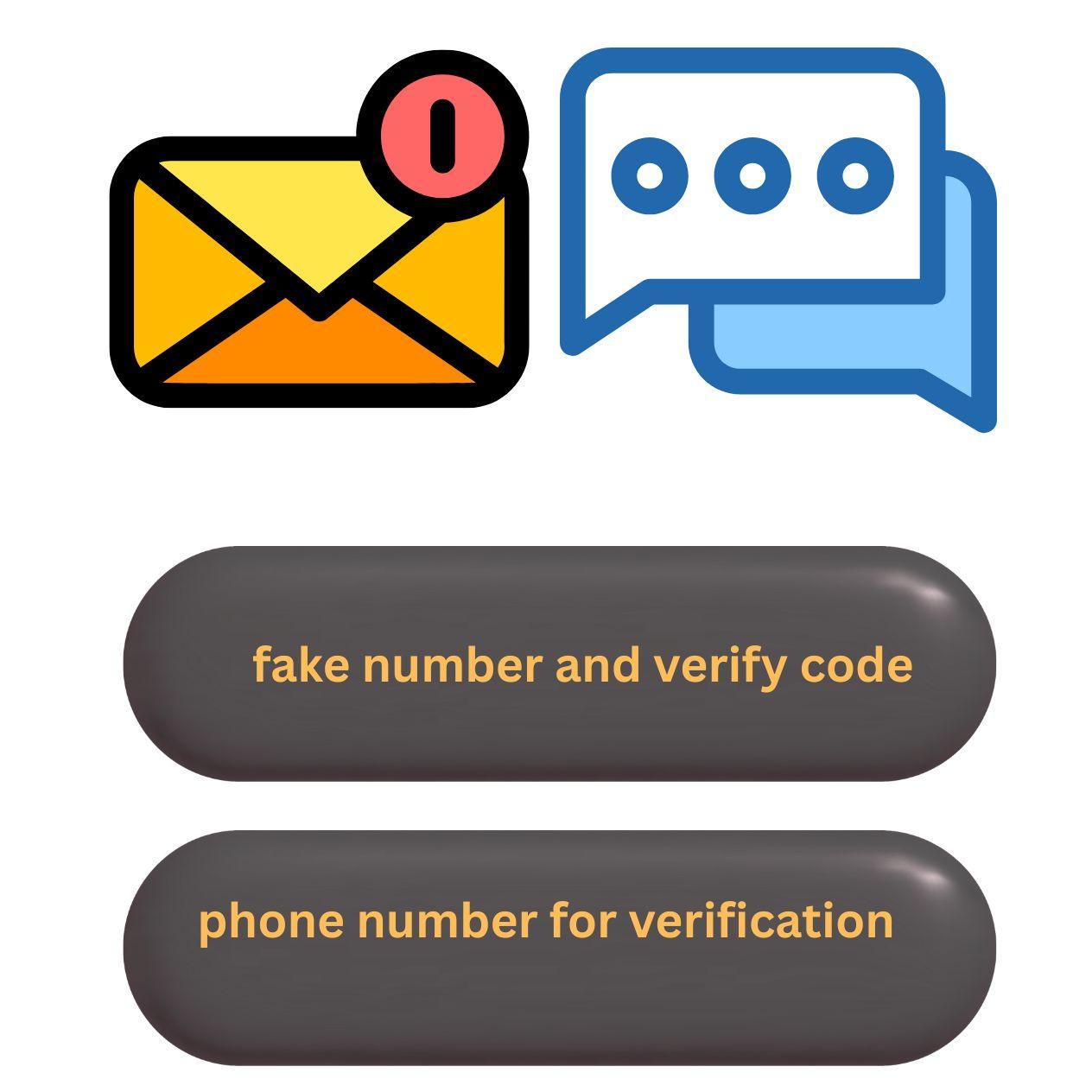 fake number and verify code